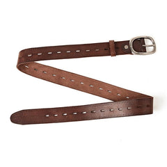 Genuine Leather For Men Natural Cowhide Alloy Pin Buckle Jeans Belt Cowskin Casual Belts Business Belt