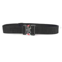 Cargar imagen en el visor de la galería, Men&#39;s Military Nylon Belt Hard Metal Buckle Classic Tactical Belt Soft Real Nylon 3.8cm Outdoor Sports Belt