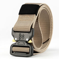 Men's Tactical Belt Quick Release Buckle Expansion Training Belt Mountaineering Accessories Hunting SDL801