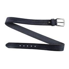 cowhide belt for men's hard metal buckle soft original cowhide mens leather belt unique texture real leather jeans belt