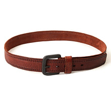 Cargar imagen en el visor de la galería, Leather Belt Men&#39;s Hard Metal Matte Buckle Men&#39;s Original Leather Belt 100-150cm Jeans Belt Screw Accessories