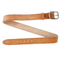 Leather Alloy Pin buckle Soft Original Belt for Men Genuine Leather Without Interlayer Casual Belt