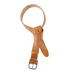 Leather Alloy Pin buckle Soft Original Belt for Men Genuine Leather Without Interlayer Casual Belt