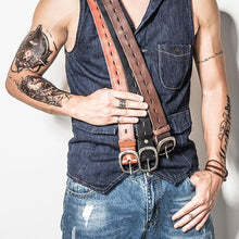 画像をギャラリービューアに読み込む, Genuine Leather For Men Natural Cowhide Alloy Pin Buckle Jeans Belt Cowskin Casual Belts Business Belt