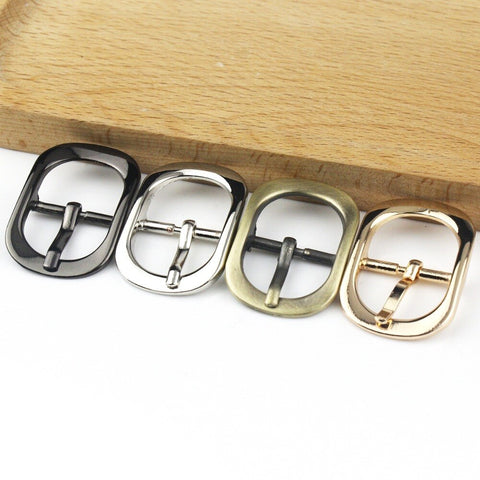 20 pcs Metal Tri Glide Belt Buckle Middle Center Bar Single Pin for Leather Craft Bag Strap Garments horse bridle halter Harness