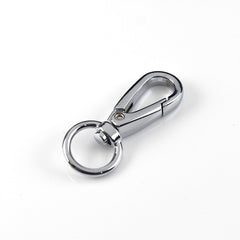 Metal Swivel Eye Snap Hook Trigger Lobster push gate Hook Clasp Clip for Leather Craft Bag Strap Belt Webbing