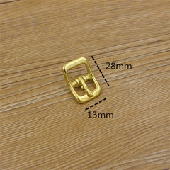 1 x Brass Belt Buckle tri glide single pin Middle Center Bar Belt Buckle for leather craft bag strap horse bridle halter harness