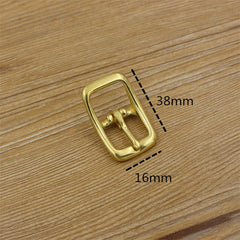 1 x Brass Belt Buckle tri glide single pin Middle Center Bar Belt Buckle for leather craft bag strap horse bridle halter harness