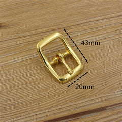 1 x Brass Belt Buckle tri glide single pin Middle Center Bar Belt Buckle for leather craft bag strap horse bridle halter harness