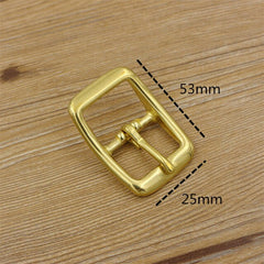 1 x Brass Belt Buckle tri glide single pin Middle Center Bar Belt Buckle for leather craft bag strap horse bridle halter harness