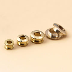 B Solid Brass screw back Eyelets with washer grommets Leather Craft accessory for bag garment shoe clothes jeans decoration