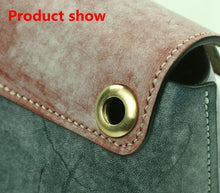 Carregar imagem no visualizador da galeria, B Solid Brass screw back Eyelets with washer grommets Leather Craft accessory for bag garment shoe clothes jeans decoration