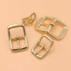 1 x Brass Belt Buckle tri glide single pin Middle Center Bar Belt Buckle for leather craft bag strap horse bridle halter harness