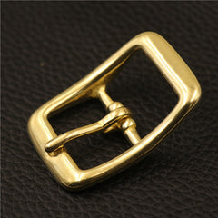 1 x Brass Belt Buckle tri glide single pin Middle Center Bar Belt Buckle for leather craft bag strap horse bridle halter harness