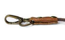 Afbeelding in Gallery-weergave laden, Vintage Genuine Leather Key Wallet DIY Accessories Men Women Keychain Covers Holder for Car Keys Housekeeper Lanyard Organizer