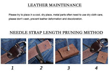Carica l&#39;immagine nel visualizzatore di Gallery, Men&#39;s Genuine Leather Belt  Alloy Buckle Casual Retro Brown Long Belts 105cm to 150cm