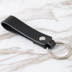 4 Pcs/lot Genuine Leather Keychain Holder Pocket for Car Keys Wallet Clip Ring Women Men Handmade Handbags Accessories DIY Gift