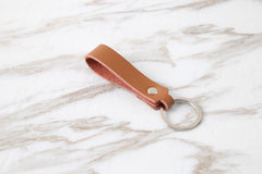 4 Pcs/lot Genuine Leather Keychain Holder Pocket for Car Keys Wallet Clip Ring Women Men Handmade Handbags Accessories DIY Gift