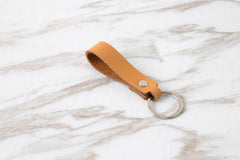 4 Pcs/lot Genuine Leather Keychain Holder Pocket for Car Keys Wallet Clip Ring Women Men Handmade Handbags Accessories DIY Gift