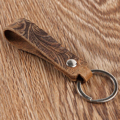 Real Genuine Leather Keychain Pocket for Car Keys Wallet Clip Ring Women Men Handmade Handbags Accessories DIY Gift 2020 New