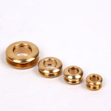 Load image into Gallery viewer, B Solid Brass screw back Eyelets with washer grommets Leather Craft accessory for bag garment shoe clothes jeans decoration
