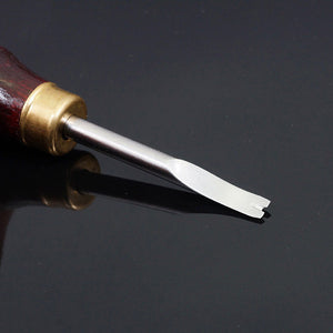 Leather Keen Edge Beveler Edge Skiving/Polishing Tool Belt Makers Leather craft DIY tools 0.8/1/1.2/1.5mm