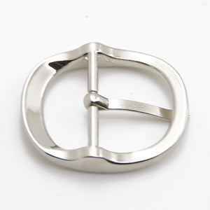 1pcs Metal 3cm Belt Buckle Casual Polished End Bar Single Pin Belt Buckle Leather Craft Webbing fit for 27-29mm belt Silver