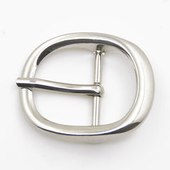 1pcs Metal 3cm Belt Buckle Casual Polished End Bar Single Pin Belt Buckle Leather Craft Webbing fit for 27-29mm belt Silver