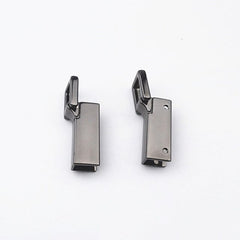 2pcs Metal Bag Side Anchor Gusset Fashion Durable Hanger Clamps Bag Side Edge Anchor Link Hardware for Bag Purse Strap