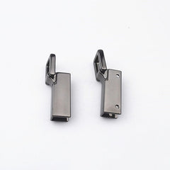 2pcs Metal Bag Side Anchor Gusset Fashion Durable Hanger Clamps Bag Side Edge Anchor Link Hardware for Bag Purse Strap