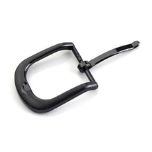 Load image into Gallery viewer, 1pcs Metal 3cm Belt Buckle Casual Gun black End Bar Heel bar Single Pin Belt Buckle Leather Craft Webbing fit for 27-29mm belt