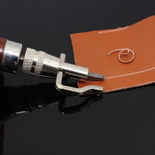 画像をギャラリービューアに読み込む, Leather edger beveller stitching groover crease set 5 in 1 hand working tool