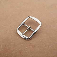 1pcs Stainless Steel 35mm Belt Buckle End Bar Heel bar Buckle Single Pin Heavy-duty For 32mm-34mm Belts Leather Craft Accessory