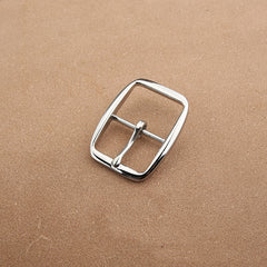 1pcs Stainless Steel 35mm Belt Buckle End Bar Heel bar Buckle Single Pin Heavy-duty For 32mm-34mm Belts Leather Craft Accessory