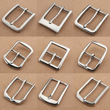 Carregar imagem no visualizador da galeria, 1pcs Stainless Steel 35mm Belt Buckle End Bar Heel bar Buckle Single Pin Heavy-duty For 32mm-34mm Belts Leather Craft Accessory