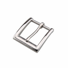 1pcs Stainless Steel 35mm Belt Buckle End Bar Heel bar Buckle Single Pin Heavy-duty For 32mm-34mm Belts Leather Craft Accessory