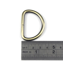 画像をギャラリービューアに読み込む, 50pcs 1 1/2&quot; 38mm Metal Open-end D ring Buckle for Webbing Backpack Leather Craft Bag Strap Purse Pet Collar Parts Accessorie