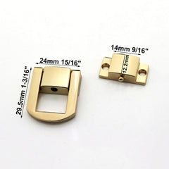 1pcs Zinc Alloy Metal Push Lock Fashion Durable Push Locks Closure Parts for DIY Wooden Box Luggage Hardware Accessories