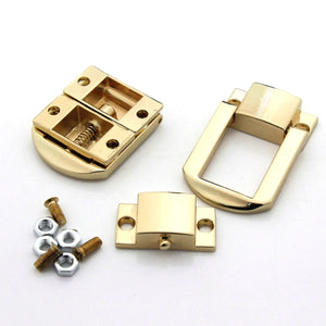 1pcs Zinc Alloy Metal Push Lock Fashion Durable Push Locks Closure Parts for DIY Wooden Box Luggage Hardware Accessories