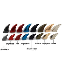 Afbeelding in Gallery-weergave laden, 2 pcs Zinc Alloy Rivets Shark Fin Punk Garment Rivets Screwback stud For Leather Craft Handbag Purse DIY Hardware Accessories
