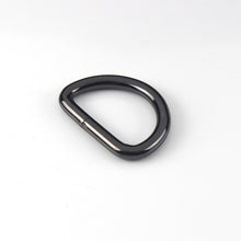 画像をギャラリービューアに読み込む, 50pcs 1 1/4&quot; 32mm Metal Open-end D ring Buckle for Webbing Backpack Leather Craft Bag Strap Purse Pet Collar Parts Accessorie