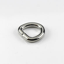 画像をギャラリービューアに読み込む, 50pcs Pack 4/8&quot; 13mm Metal Open-end D ring Buckle for Webbing Backpack Leather Craft Bag Strap Purse Pet Collar Parts Accessorie