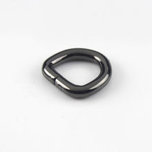 画像をギャラリービューアに読み込む, 50pcs Pack 4/8&quot; 13mm Metal Open-end D ring Buckle for Webbing Backpack Leather Craft Bag Strap Purse Pet Collar Parts Accessorie
