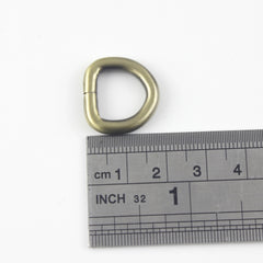 50pcs Pack 4/8" 13mm Metal Open-end D ring Buckle for Webbing Backpack Leather Craft Bag Strap Purse Pet Collar Parts Accessorie