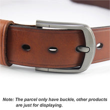 Carica l&#39;immagine nel visualizzatore di Gallery, 1pcs Metal 40mm Belt Buckle Middle Center Bar Single Pin Buckle Leather Belt Bridle Halter Harness Fit for 37mm-39mm belt