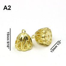 Load image into Gallery viewer, A 1pcs Brass Keyring Various Styles Cute Charms Pendants Jewelry Hardware DIY Leather Crafts for Gifts Toy High Quality