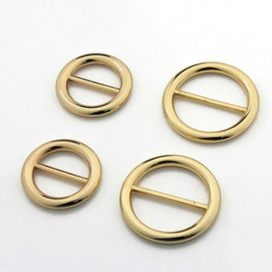 1pcs Zinc alloy High quality fashion round metal buckle for wind coat bag decoration crafts DIY sewing accessories