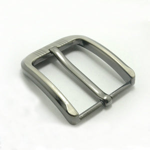 1pcs Metal 40mm Belt Buckle Middle Center Half Bar Buckle Leather Belt Bridle Halter Harness belt Accessories Fit for 37mm-39mm