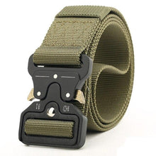 Cargar imagen en el visor de la galería, Military Commuter Belt  Polyamide Quick Release Buckle Heavy Duty Tactical Belt Unisex Sports Belt