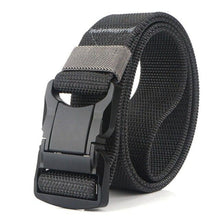 Load image into Gallery viewer, Men&#39;s Military Tactical Belt Hard Metal Buckle Magnetic Quick Release Buckle Army Belt Soft Genuine Nylon Casual Belt